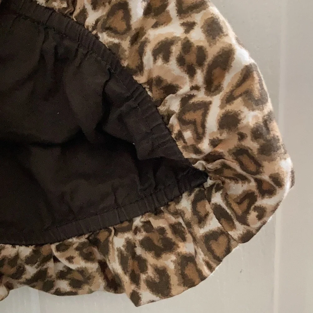 FINAL MARKDOWN Girls 1989 place bubble bottom animal print dress 2t